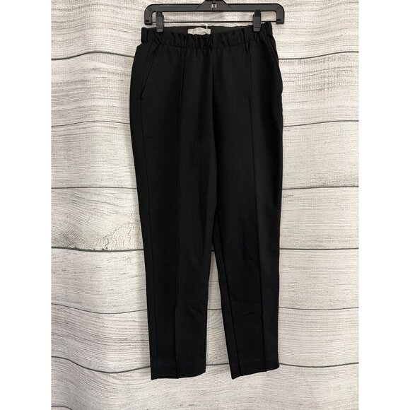 NWT Everlane The Dream Pant Black Elastic Waist Relaxed Style Size S - Picture 1 of 3